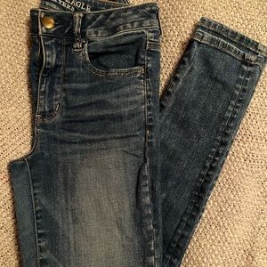 American eagle hi rise jeans